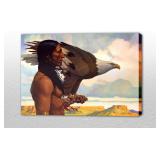 $42 GUTTATY Native American Canvas Wall Art - Amer