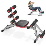 $100 MERACH Ab Machine, Multi-Functional Adjustabl