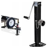 $100 8000 lbs Swivel Trailer Jack, Weld-On Pipe Mo