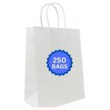 $100 ASSUREPAK DIY Paper Bags - 250 units - White