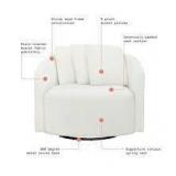 Beautiful Drew Accent Chair by Drew Barrymore, Cre