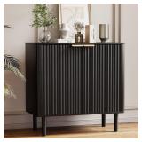 $140 Sideboard Buffet Cabinet with Storage, Modern