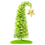 $105 6FT Christmas Tree with 150 LEDs, Bendable Ar