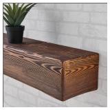 $199 Handmade Fireplace Mantel Shelf, Extra Wide R
