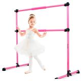 $72 Portable Ballet Barre, 4ft Freestanding Double