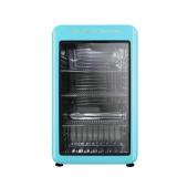 $249 3.3 cu. ft. Retro Mini Refrigerator in Blue w