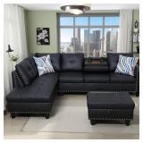 $597 L Shaped Couches for Living Room, Sectional C