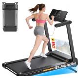 $560 JAGJOG Treadmill for Home with 15% Auto Incli