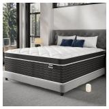 $380 Ruoysun Luxury King Size Mattress 14 inch, Hy