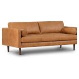 $1599 POLY & BARK Napa 88.5' Leather Sofa   Full-G