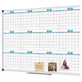 $130 XBoard Magnetic Calendar Whiteboard 48' x 36'