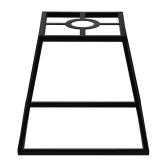 $120 2-1/4 in. Fitter Matte Black Metal Lantern Pe