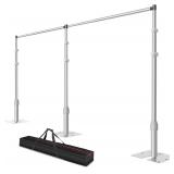 $340 Pipe and Drape Backdrop Stand, 20x10ft Heavy