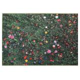 $73 Flower Garden Rug, Microfiber Soft 3x5, Eco-Fr