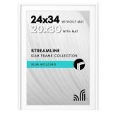 $40 Americanflat 24x34 Poster Frame with Polished