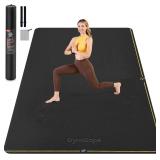 $59 Extra Large Yoga Mat   72'x48' or 78'x57', 1/4