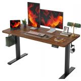 $160 TIQLAB Electric Standing Desk, Adjustable Hei