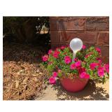 Mini Plastic Watering Globe Clear