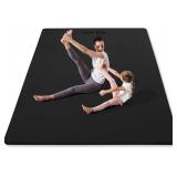 $60 YOTTOY Large Yoga Mat (75 * 52 * 1/2inch),Extr