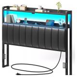 $66 Rolanstar Headboard for Full Size Bed with Sto