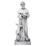 Large St Francis Statue Outdoor Religious Sculptur