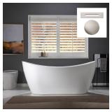 $799 WOODBRIDGE 67' Acrylic Freestanding Bathtub C