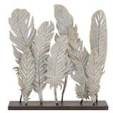 $38 Natural Reflections Rustic Iron Feather Table