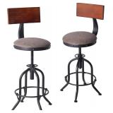 $158 Industrial Vintage Bar Stool,Kitchen Counter