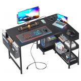 $100 ODK 40 Inch Small L Shaped Gaming Computer De