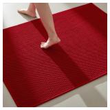 $70 TYUU Large Christmas Bathroom Rugs Non Slip Wa