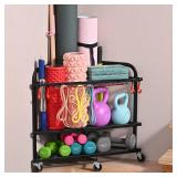 $58 PLKOW Weight Rack for Dumbbells, Home Gym Stor
