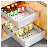 $36 Pull Out Cabinet Organizer Fixed With Adhesive