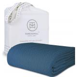 $73 Threadmill Luxury Cotton Blankets for Queen Si