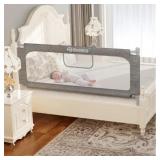 $60 MHOMER Bed Rail for Toddlers Bed Rail Guard wi
