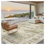 $110 Soalmost Washable Area Rug 8x10, Large Soft R