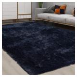 $70 CAROMIO Navy Area Rug for Bedroom, Extra Large