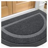 $16 OLANLY Half Circle Door Mat Indoor Outdoor Ent