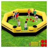 $114 Gaga Ball Pit Inflatable 15FT with Built-in B