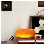 $90 MIXL- Modern Design Orange Donut Lamp, Infinit
