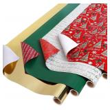 $23 LaRibbons Christmas Wrapping Paper Set,Perfect