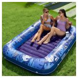 $40 SLOOSH Inflatable Tanning Pool Lounger Float,