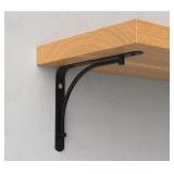 $80 StyleWell 6in x 8in. Black Steel Classic Arch
