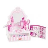 $50 Melissa & Doug Wooden Beauty Salon Play Set wi