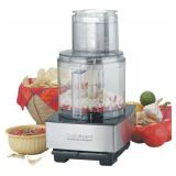 $270 Cuisinart Brushed Nickel 14 cups Food Process