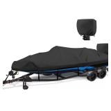 $90 1200D Waterproof Boat Cover - Fits 16' to 18.5