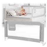 $62 Bed Rails for Toddlers -New Upgraded Extra Lon