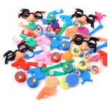 $25 Assorted Designs Pinata Fillers - 64 Pieces (8