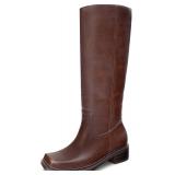 $66 SZ 6-Brown Banana Knee-High Boots for Women, T