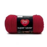 Red Heart  Super Saver  4 Medium Acrylic Yarn, Che