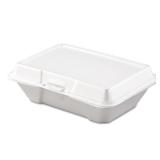 $35 Foam Hinged Lid Containers, 1-Compartment, 6.4